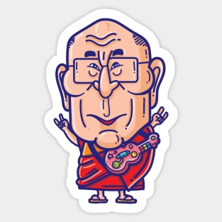 Dalai The Rocker Sticker